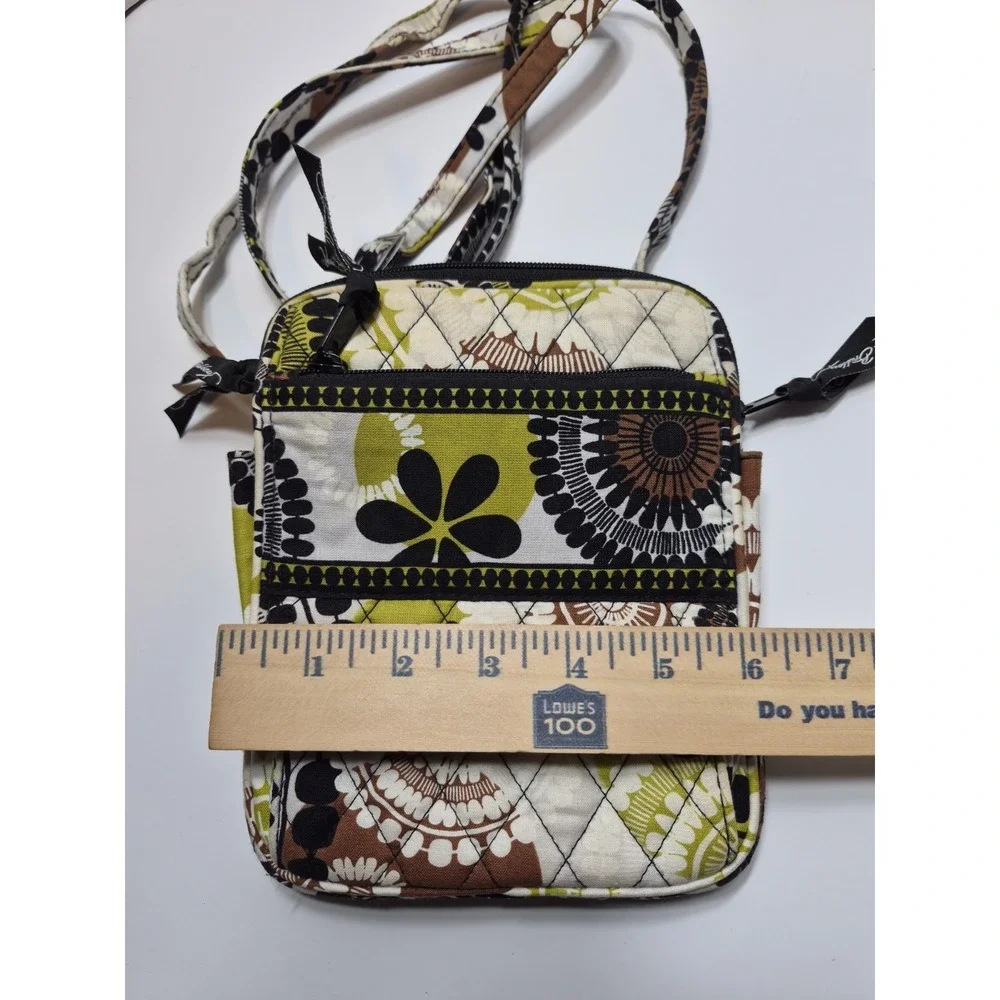 Vera Bradley's Crossbody Purse Mini Hipster‎ Quilted Y2k Baroque Retired Print